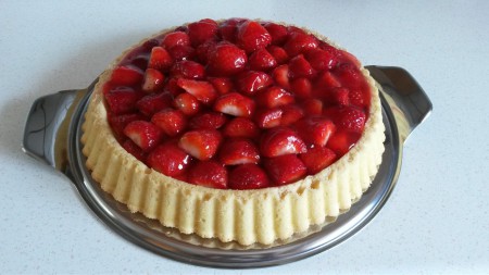 Erdbeerkuchen
